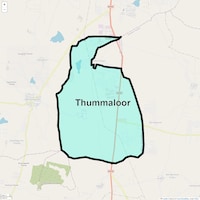 Thummaloor Map