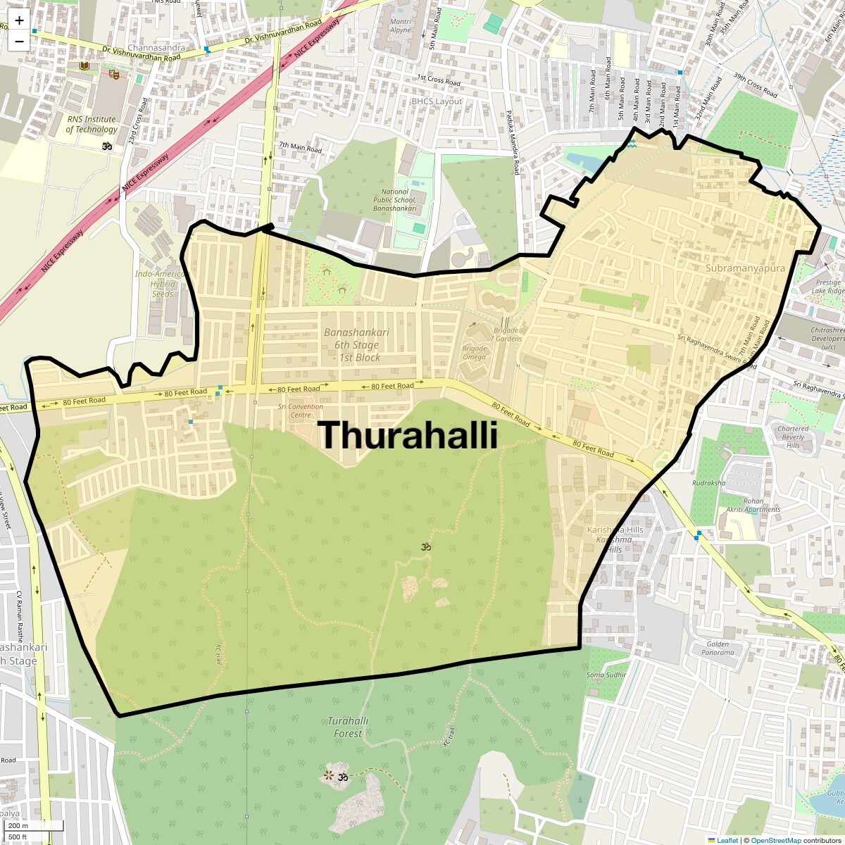 Check Time Travel of Thurahalli, Bangalore