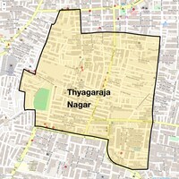 Thyagaraja Nagar Map
