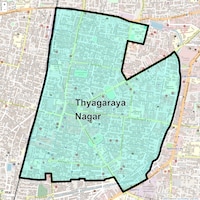 Thyagaraya Nagar Map