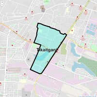 Tikaitganj Map