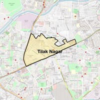 Tilak Nagar Map