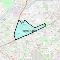 Tilak Nagar Map
