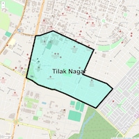 Tilak Nagar Map