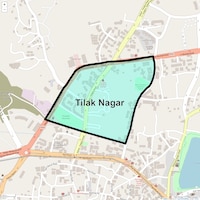 Tilak Nagar Map