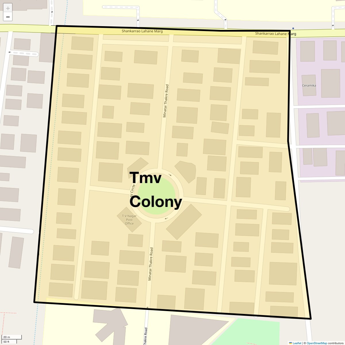 Check Time Travel of Tmv Colony, Pune