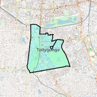Tollygunge Map