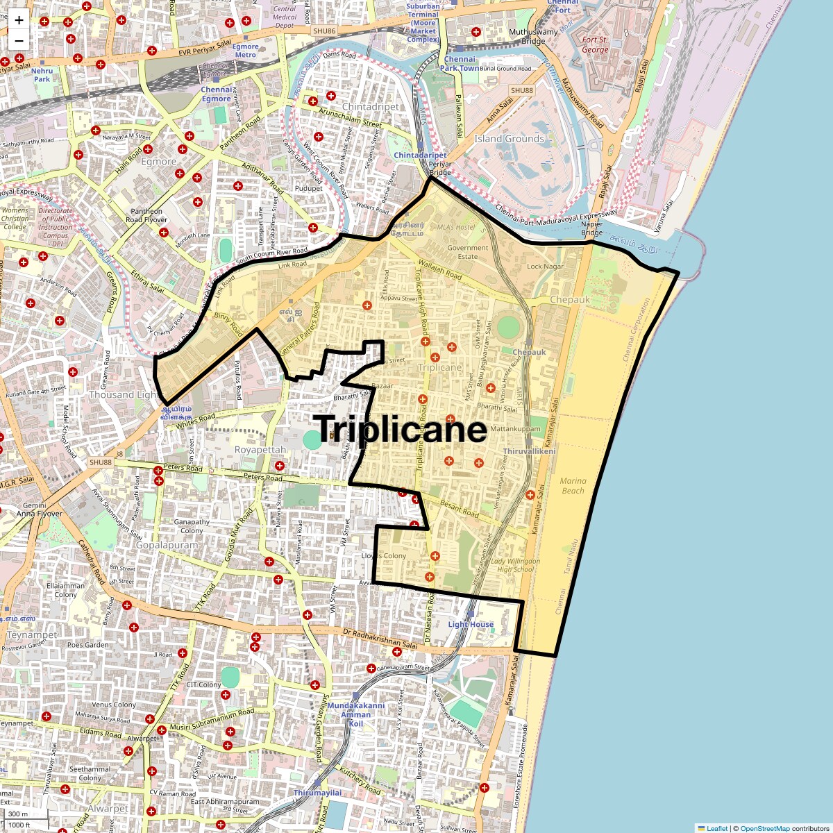 Check Time Travel of Triplicane, Chennai