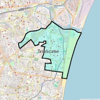 Triplicane Map