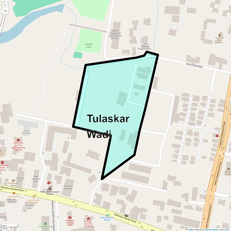 Location Map of Tulaskar Wadi