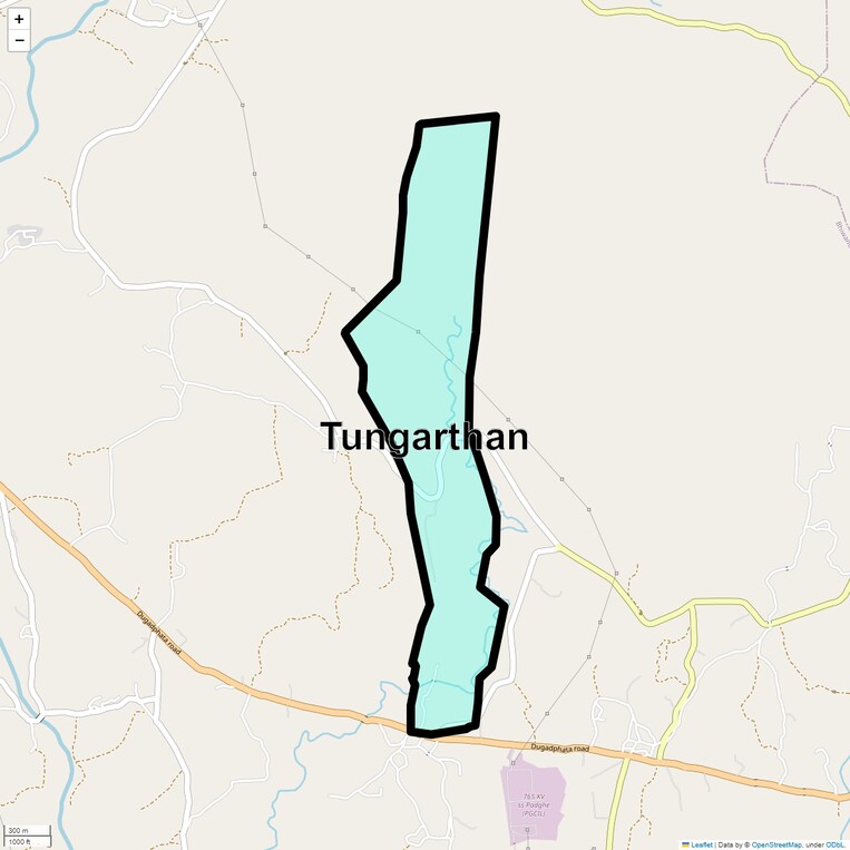 Location Map of Tungarthan