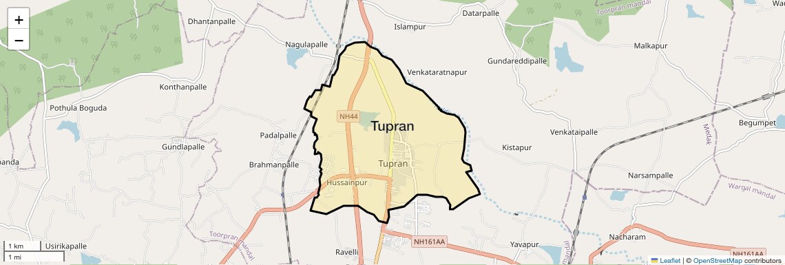 Check Time Travel of Tupran, Hyderabad