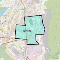 Turbhe Map