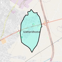 Uattardhona Map