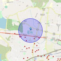 Uday Nagar Map