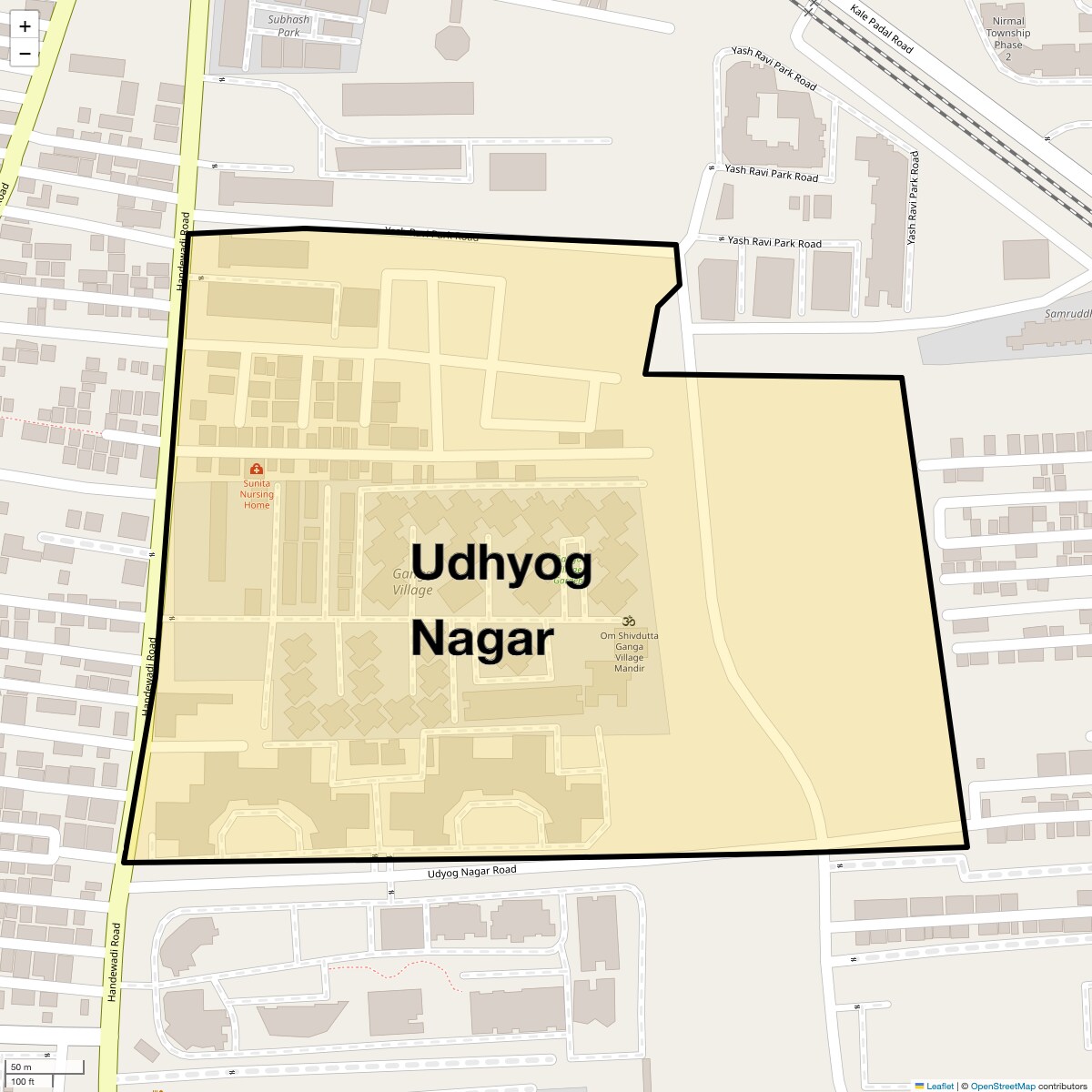 Check Time Travel of Udhyog Nagar, Pune