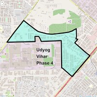 Udyog Vihar Phase 4 Map
