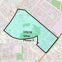 Udyog Vihar Phase 5 Map