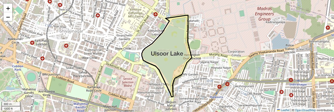 Ulsoor Lake,Bangalore