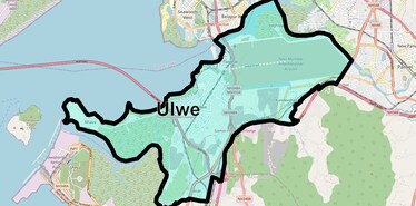 Location Map of Ulwe, Navi Mumbai