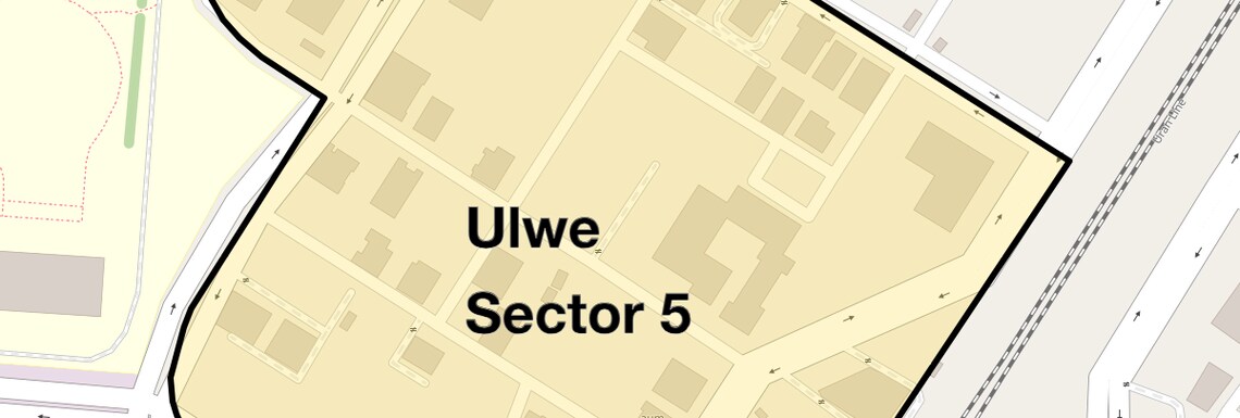 Location Map of Ulwe Sector 5, Navi Mumbai