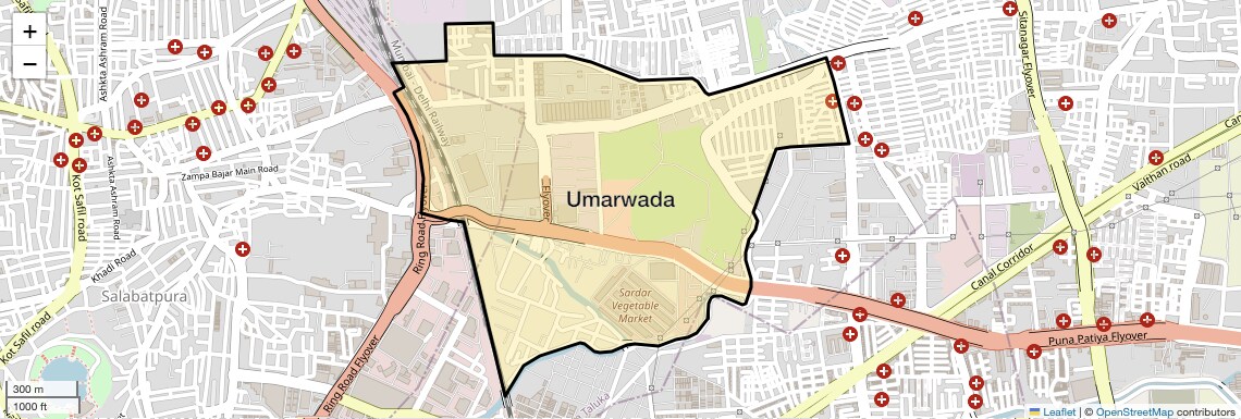 Check Time Travel of Umarwada, Surat