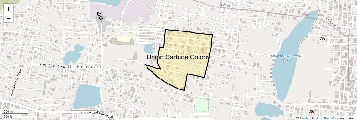 Union Carbide Colony,Chennai