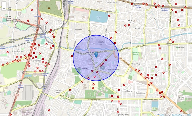 Location Map of Untkhana