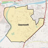 Upparpalli Map