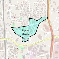 Upper Govind Nagar Map