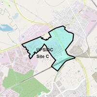 UPSIDC Site C Map
