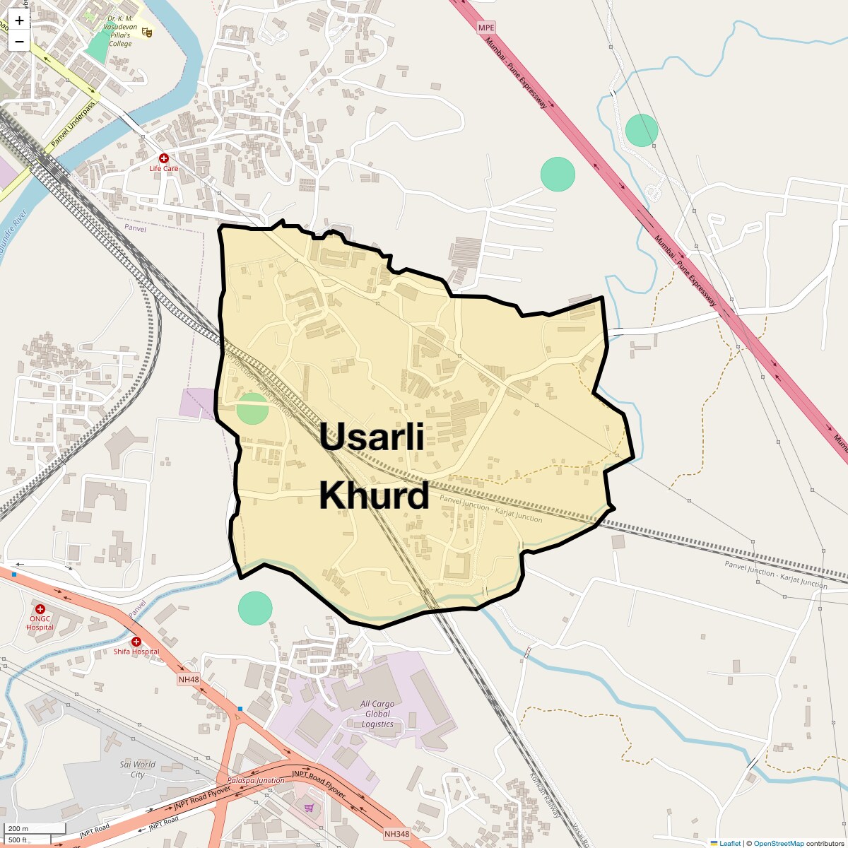 Check Time Travel of Usarli Khurd, Navi Mumbai