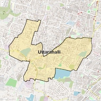 Uttarahalli Map