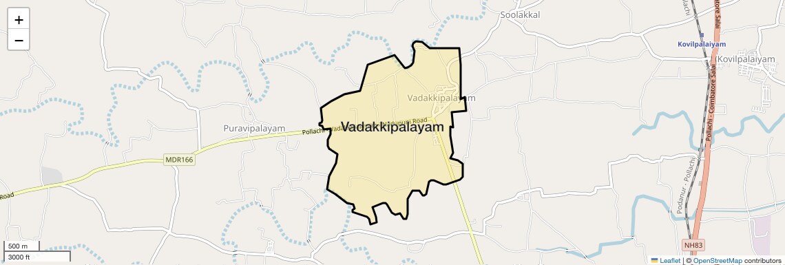 Check Time Travel of Vadakkipalayam, Coimbatore