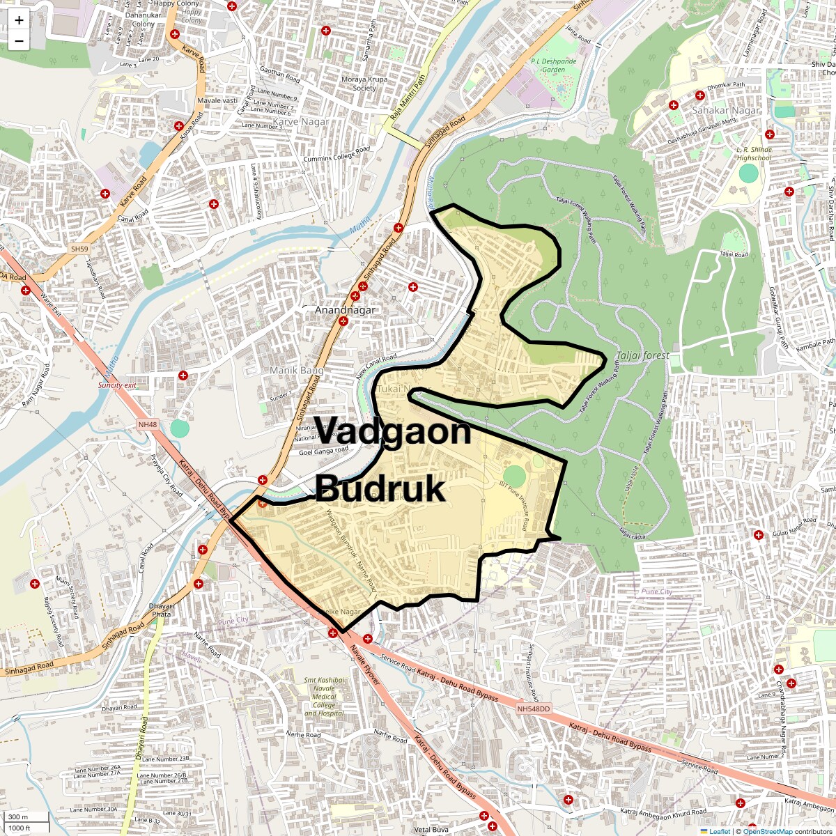 Check Time Travel of Vadgaon Budruk, Pune