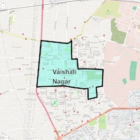Vaishali Nagar Map