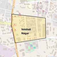 Vaishali Nagar Map