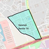Vaishali Sector 14 Map