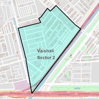 Vaishali Sector 2 Map