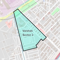 Vaishali Sector 3 Map