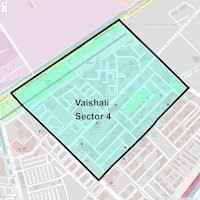 Vaishali Sector 4 Map