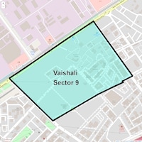 Vaishali Sector 9 Map