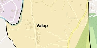 Location Map of Valap, Navi Mumbai
