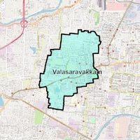 Valasaravakkam Map