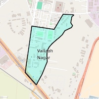 Vallabh Nagar Map