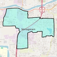 Vanagaram Map