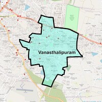 Vanasthalipuram Map