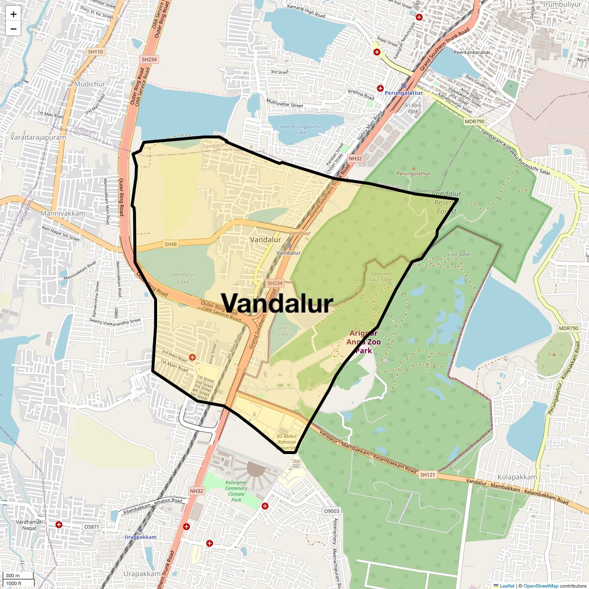 Check Time Travel of Vandalur, Chennai