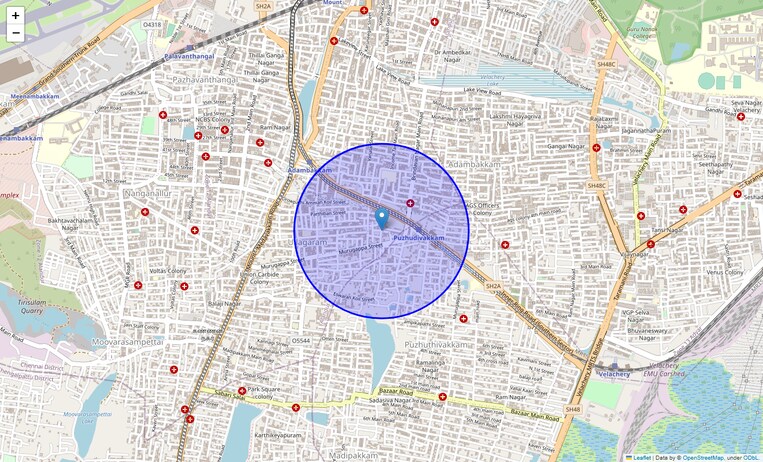 Location Map of Vanuvampet
