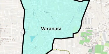 Location Map of Varanasi, Bangalore